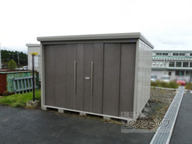 の物置・屋外倉庫 Mr.ストックマンダンディ 一般型 結露減少型 2900×2990×2110 ND-Z2929-B 施工例
