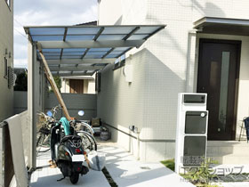 のカーポート ソリッドポート 縦連棟 積雪〜20cm対応 施工例