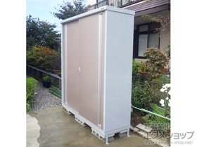 の物置・屋外倉庫 シンプリー 一般型 1740×515×1903（MJX-175E） MJX-175E-AR 施工例