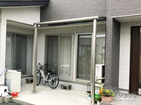 のテラス屋根 ヴェクターテラス F型 テラスタイプ 単体 積雪〜20cm対応 施工例