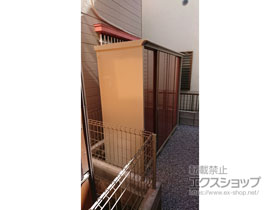 の物置・屋外倉庫 グランプレステージジャンプ 2247×750×1900 GP-227A-F-TP 施工例