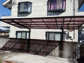 のカーポート エフルージュグラン　積雪〜20cm対応 施工例