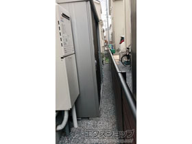 物置 エスモ 一般型 1797×520×1959 ESE-1805A-DW 施工例