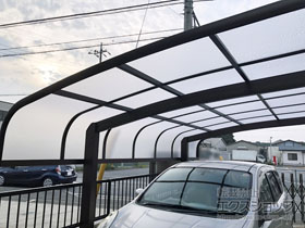 のカーポート プレシオスポート アルファ 積雪〜20cm対応 施工例