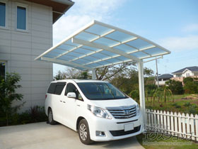 のカーポート レイナポートグラン　積雪〜20cm対応 施工例