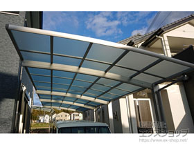 のカーポート レイナポートグラン 縦連棟　積雪〜20cm対応 施工例