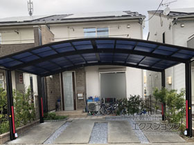 のカーポート レイナツインポートグラン　積雪〜20cm対応 施工例