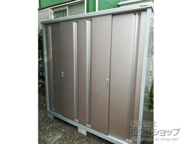 の物置・屋外倉庫 シンプリー 一般型 1940×615×1903 MJX-196E-P-AR 施工例