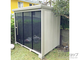 の物置・屋外倉庫 Mr.ストックマンダンディ 一般型 2348×1590×2110（ND-2315） ND-2315-K 施工例