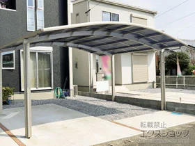 Value Selectのカーポート プレシオスポート ワイド 積雪～20cm対応 施工例