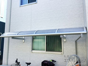 のテラス屋根 ヴェクターテラス R型 ルーフタイプ 単体 積雪〜20cm対応 施工例