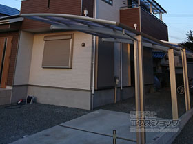 のカーポート レイナポートグラン 縦連棟　積雪〜20cm対応 施工例