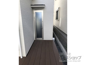 のウッドデッキ リウッドデッキ 200 ※L字 施工例