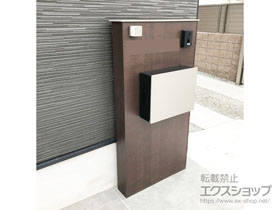 の機能門柱・ポスト ウォールスクリーン ファンクッション門袖 施工例