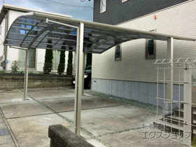 YKKAPのカーポート レイナツインポートグラン　積雪～20cm対応 施工例