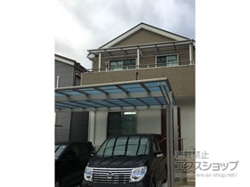 のカーポート エフルージュ ツイン 積雪〜20cm対応 施工例