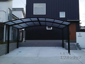 のカーポート レイナツインポートグラン　積雪〜20cm対応 施工例