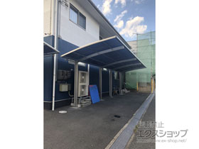 のカーポート プレシオスポート 縦連棟 積雪〜20cm対応 施工例