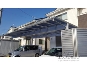 のカーポート エフルージュ トリプル 積雪〜20cm対応 施工例