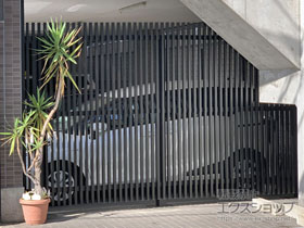 のフェンス・柵 GTF5型 自由支柱 施工例