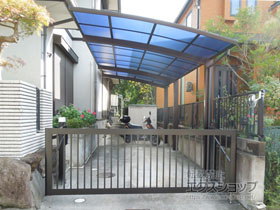 のカーポート レイナポートグラン 延長　積雪〜20cm対応 施工例