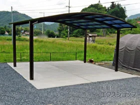 YKKAPのカーポート レイナツインポートグラン　積雪～20cm対応 施工例