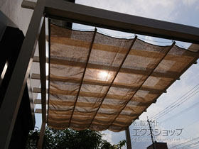 のテラス屋根 パーゴラ・ポーチ 独立タイプ 施工例