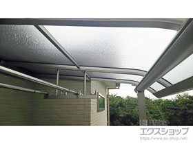 のバルコニー・ベランダ屋根 プレシオステラス R型 屋根タイプ 単体 積雪〜20cm対応 施工例