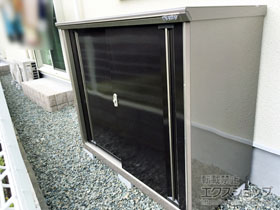 の物置・屋外倉庫 ナイソーシスター　1520×720×1303（KMW-157C） KMW-157C 施工例