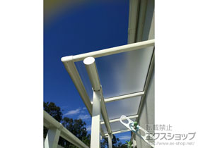 バルコニー屋根 ヴェクターテラス F型 屋根タイプ 単体 積雪〜20cm対応 施工例