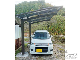 のカーポート ネスカR (ラウンドスタイル) 積雪〜20cm対応 施工例