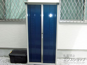 の物置・屋外倉庫 グランプレステージジャンプ 920×530×1900 GP-95A-F-DB 施工例