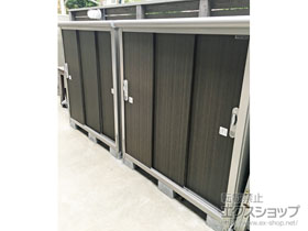 の物置・屋外倉庫 エスモ 一般型 1350×650×1501（ESE-1306E） ESE-1306E-DW 施工例