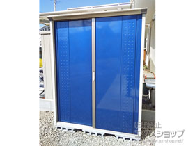 の物置・屋外倉庫 グランプレステージジャンプ 1488×650×1900 GP-156A-T-DB 施工例