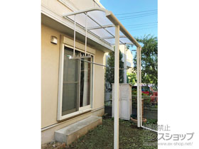 のテラス屋根 ヴェクターテラス R型 テラスタイプ 単体 積雪〜20cm対応 施工例