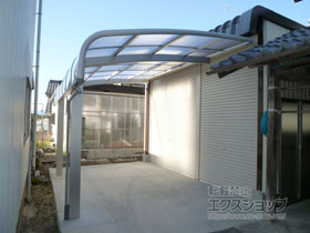 のカーポート レイナキャップポートグラン　積雪〜20cm対応 施工例