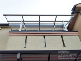 のバルコニー・ベランダ屋根 ヴェクターテラス R型 屋根タイプ 単体 積雪〜20cm対応 施工例