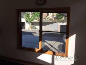 の二重窓（内窓） インプラス ダストバリア仕様 引違い窓 2枚建 施工例