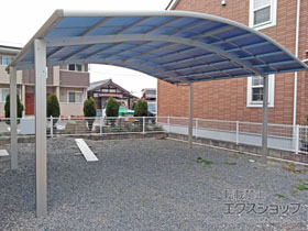 のカーポート レイナツインポートグラン　積雪〜20cm対応 施工例
