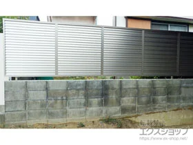 LIXIL ���N�V��(TOEX)�̃t�F���X�E��E�� �v���X�^�t�F���X 8�^ �����[�o�[ �t���[�|�[���^�C�v �{�H��