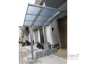のサイクルポート・駐輪場 レイナポートグランミニ 積雪〜20cm対応 施工例