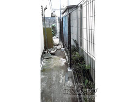 のフェンス・柵 イーネットフェンス1F型 高尺タイプ 自由柱タイプ 施工例