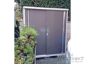 の物置・屋外倉庫 シンプリー 一般型 1740×905×1903 MJX-179E-PG 施工例