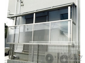 のテラス屋根 プレシオステラス R型 テラスタイプ 単体 積雪〜20cm対応 施工例