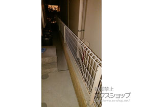 のバルコニー・ベランダ屋根 ヴェクターテラス R型 1500 屋根タイプ 単体 積雪〜50cm対応 施工例