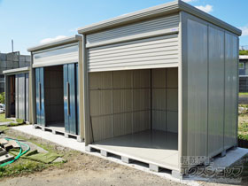 の物置・屋外倉庫 Mr.トールマンダンディ 一般型 結露減少型 2900×1922×2570（JN-Z2919） JN-Z2919-J 施工例