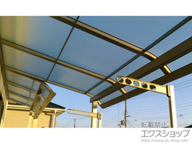 バルコニー屋根 スピーネ R型 屋根タイプ 単体 積雪〜20cm対応 施工例