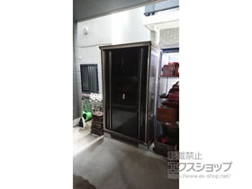 の物置・屋外倉庫 ナイソーシスター　1100×720×1903 KMW-117E 施工例