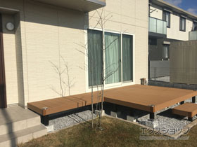 のウッドデッキ リウッドデッキ 200 施工例