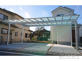 のカーポート エフルージュ トリプル 積雪〜20cm対応 施工例